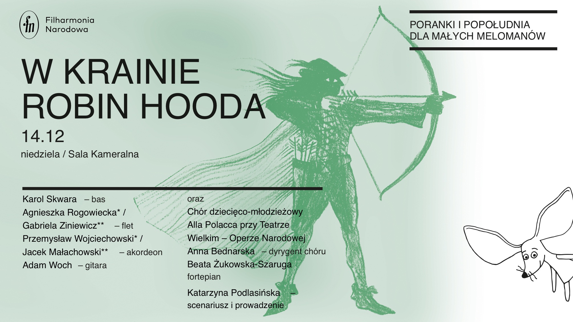 Koncert w Filharmonii Narodowej 14 grudnia 2025